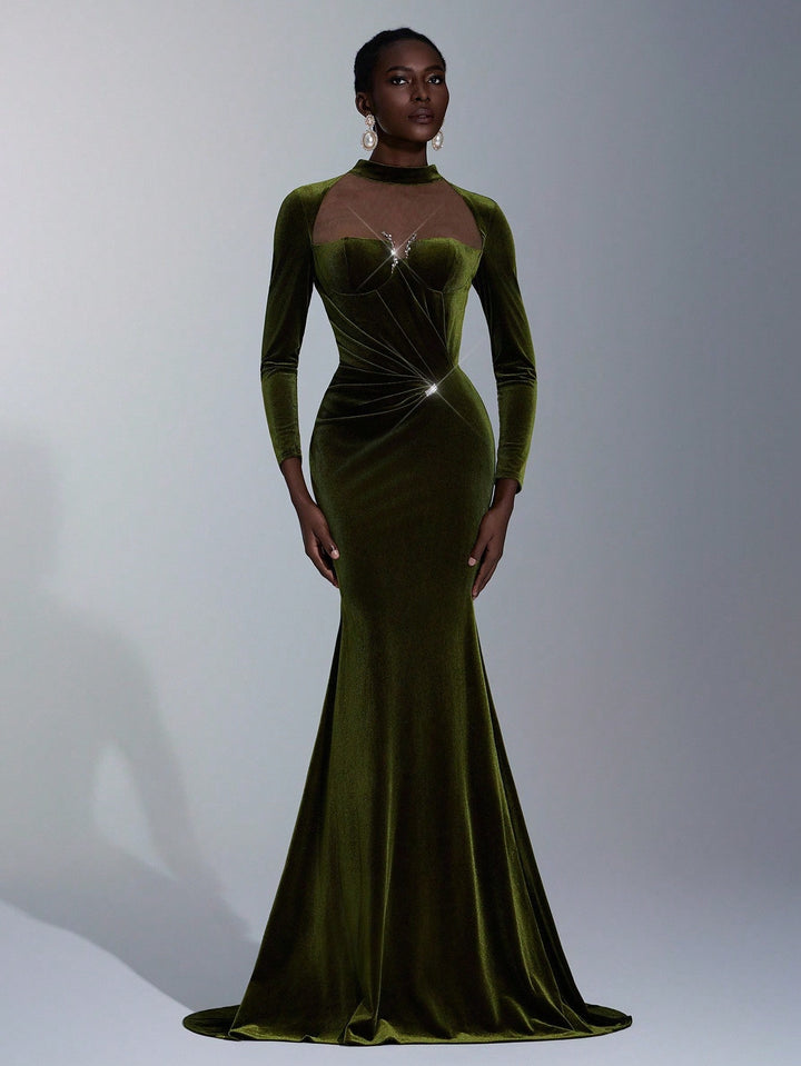 Rochie SHEIN, kaki