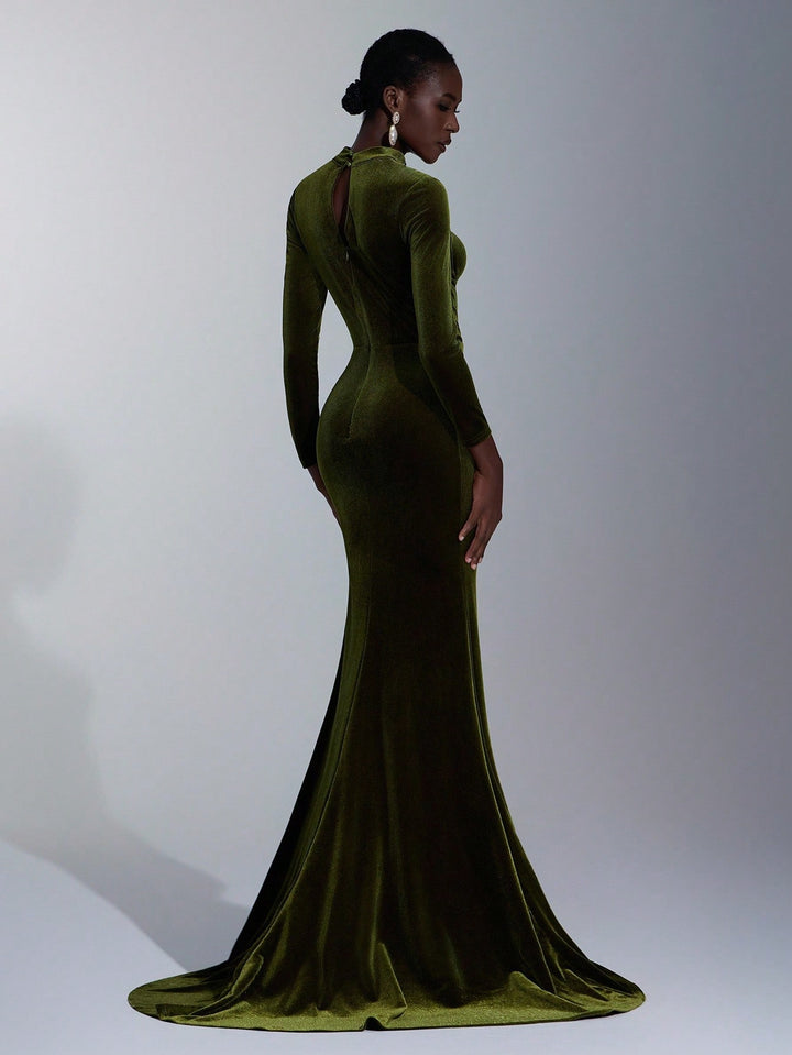 Rochie SHEIN, kaki