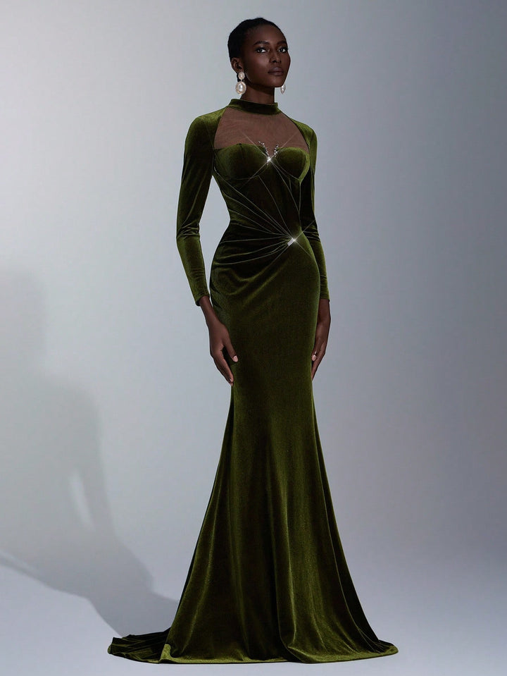 Rochie SHEIN, kaki
