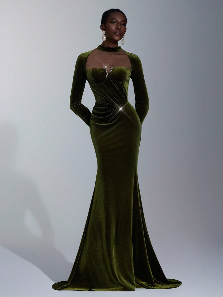 Rochie SHEIN, kaki