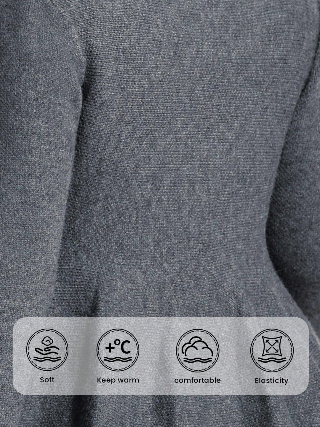 Cardigan SHEIN, gri