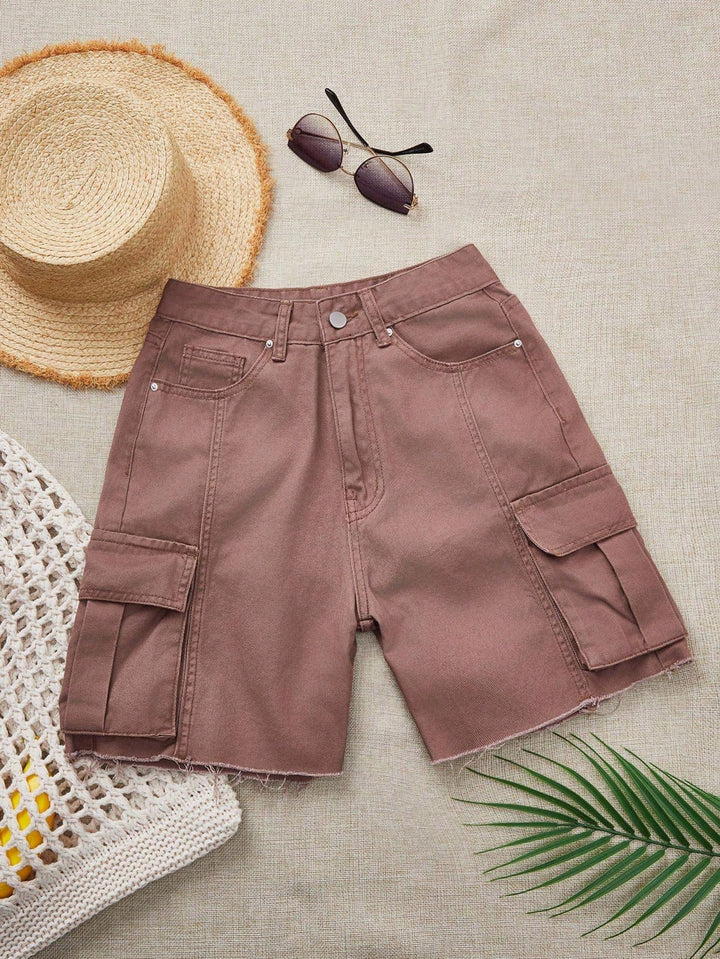 SHEIN rövidnadrág, khaki