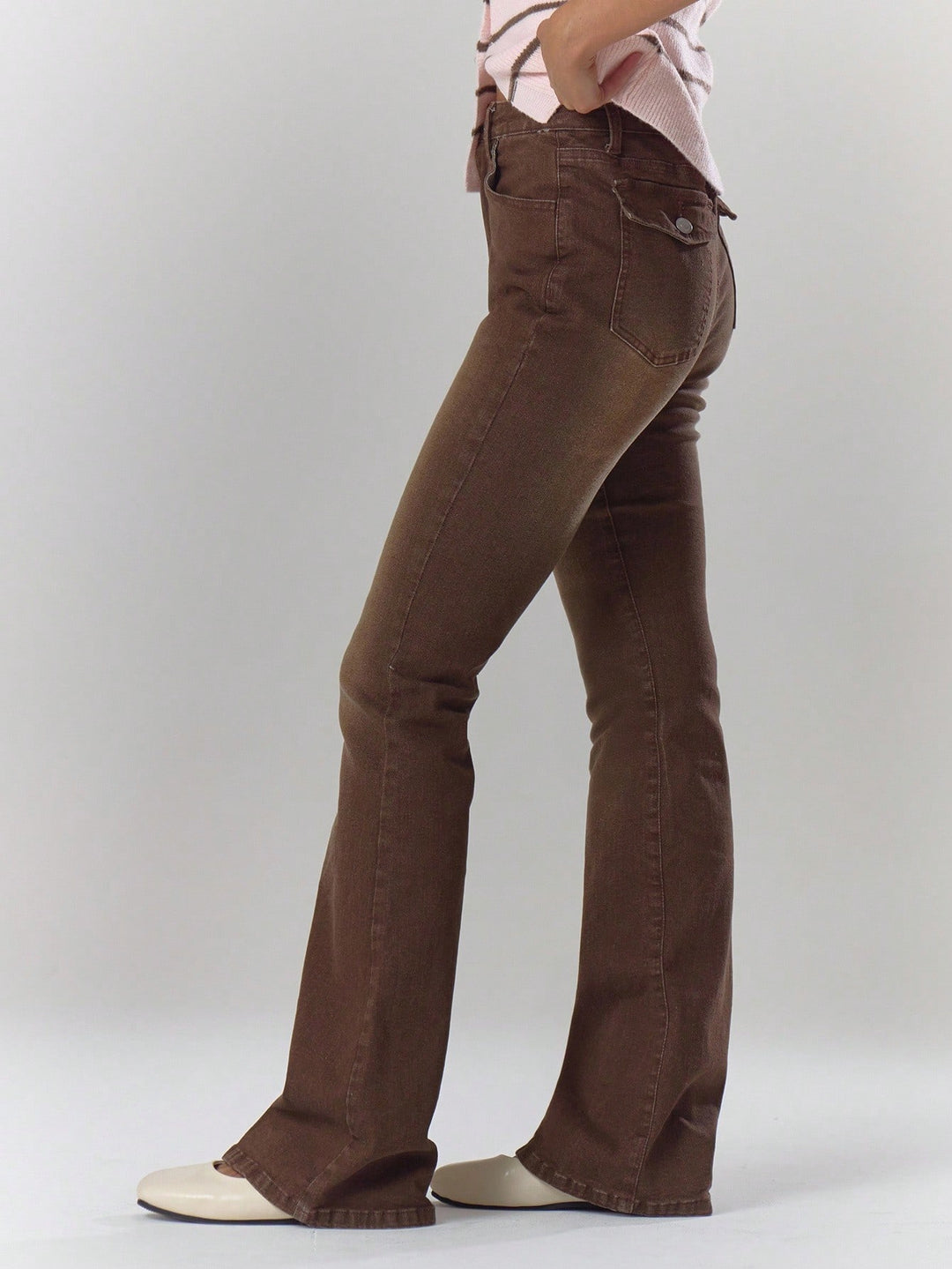 Jeans SHEIN, maro