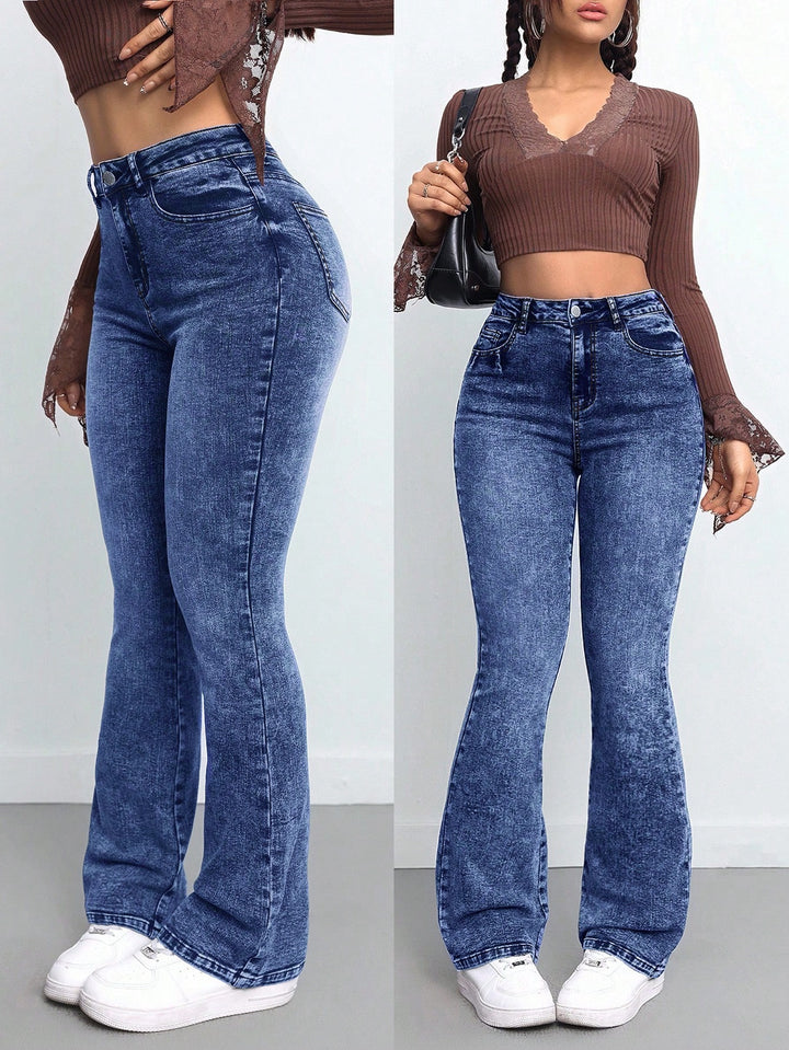 Jeans SHEIN, albastru