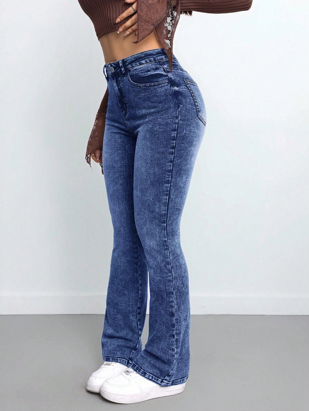Jeans SHEIN, albastru