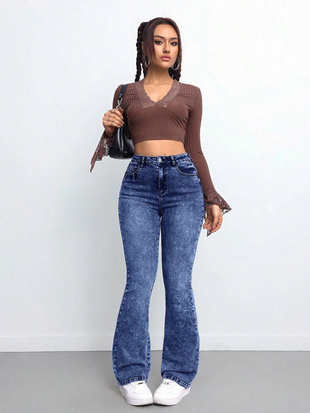 Jeans SHEIN, albastru