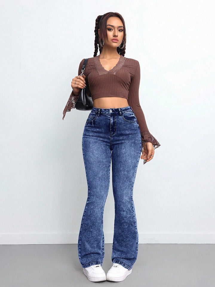 Jeans SHEIN, albastru