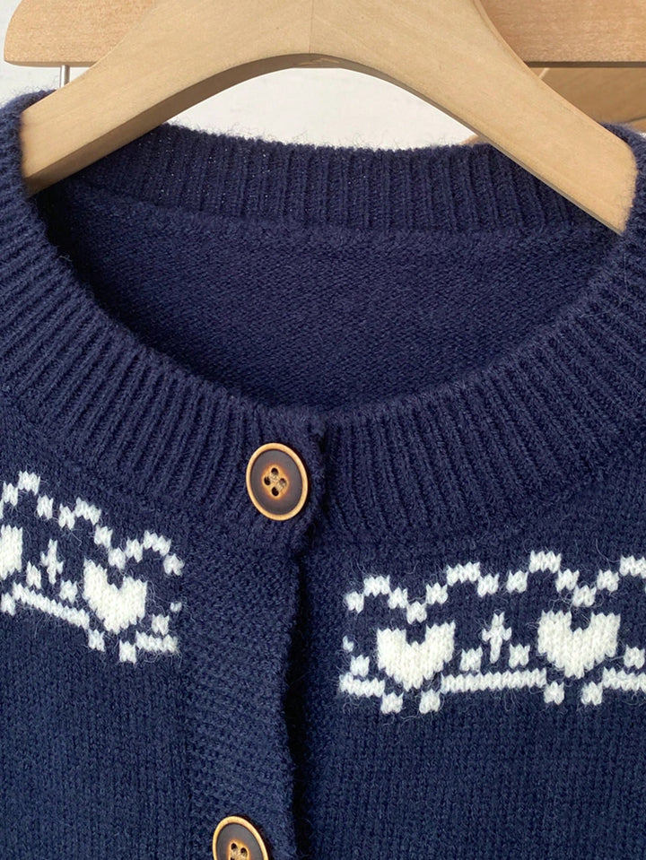 Cardigan SHEIN, albastru