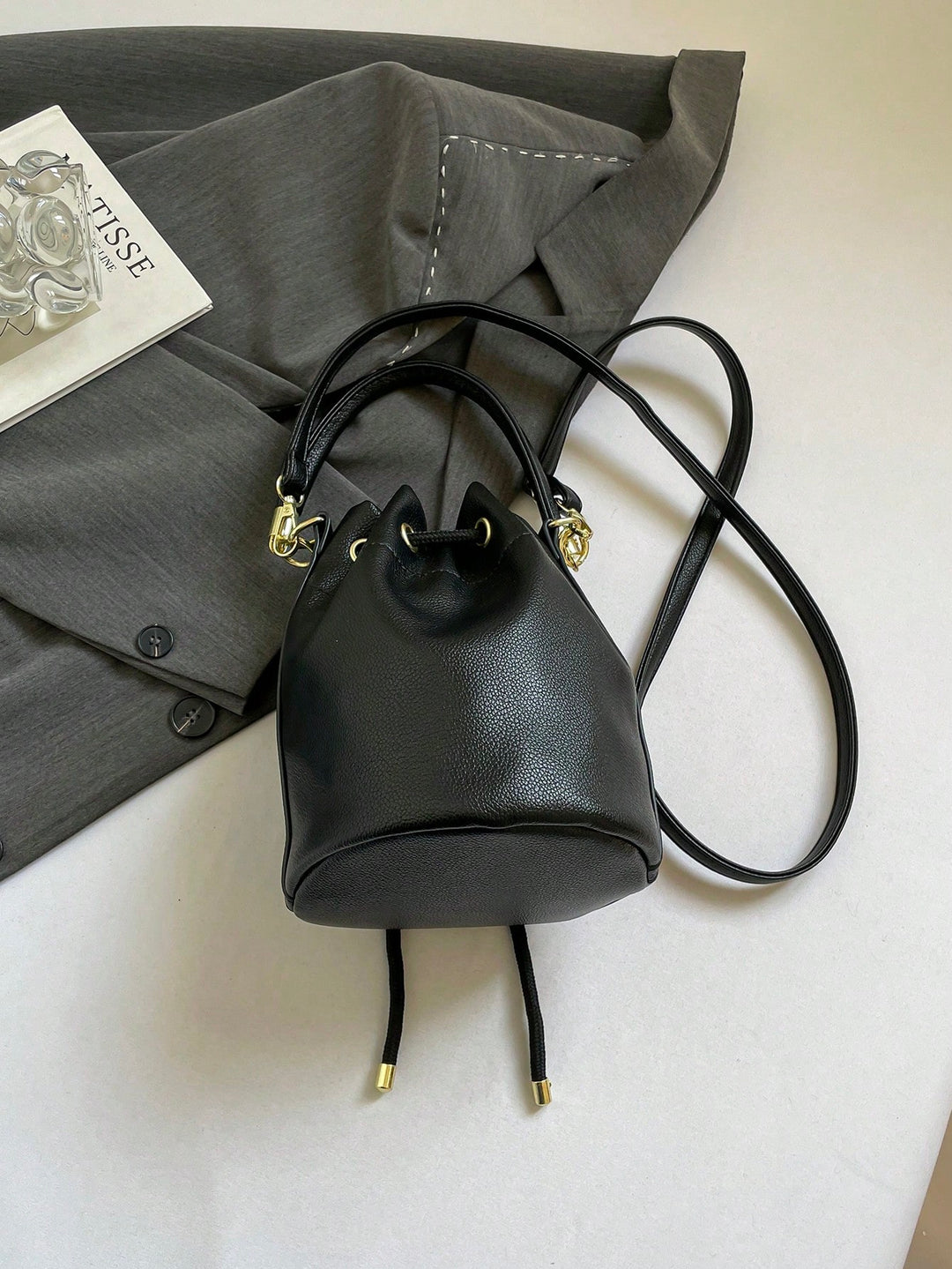 SHEIN táska, fekete