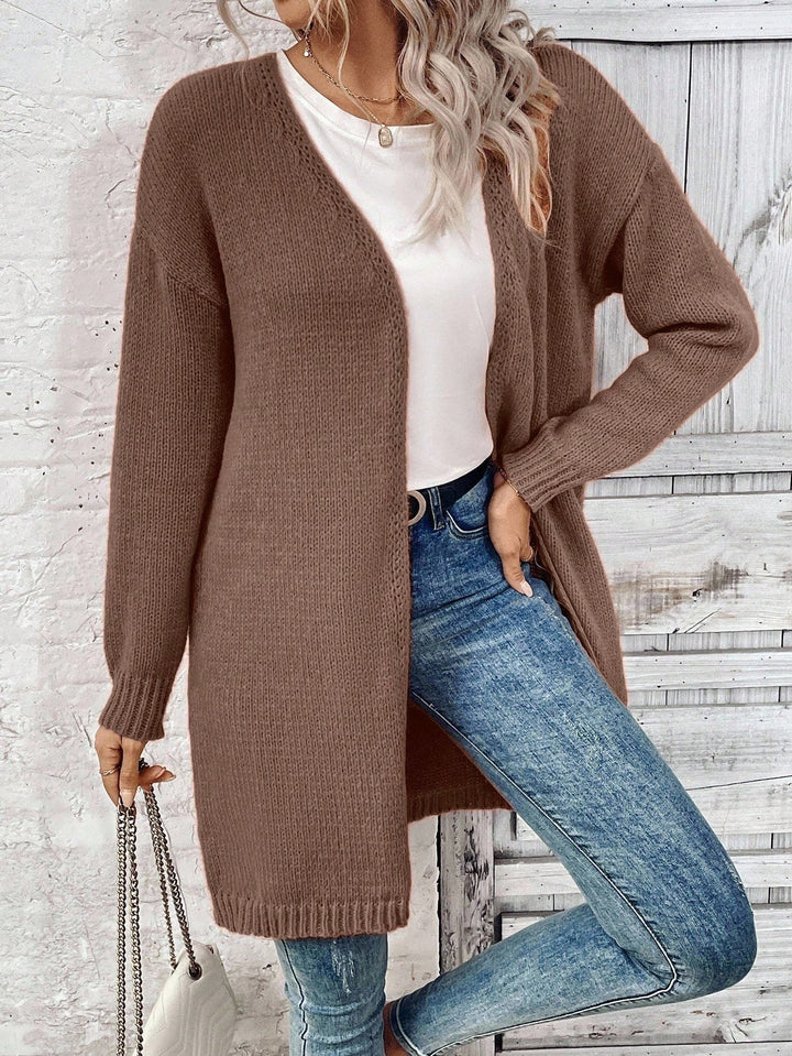 Cardigan SHEIN, maro