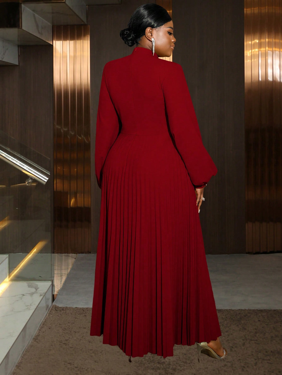Rochie maxi SHEIN, roșu
