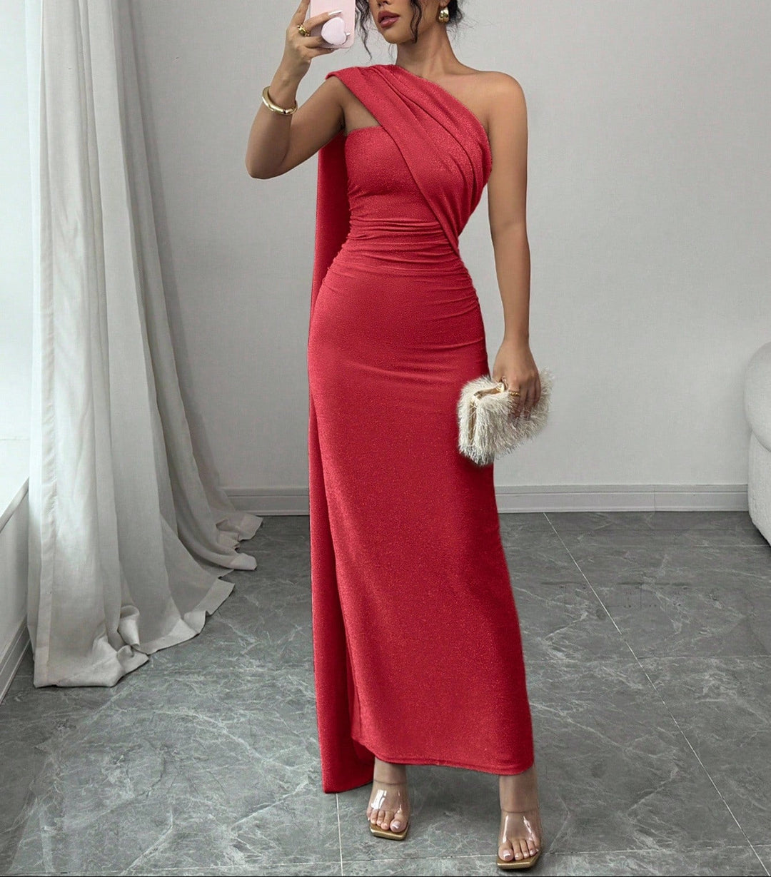 Rochie maxi SHEIN, roșu