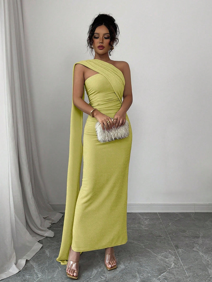 Rochie maxi SHEIN, galben