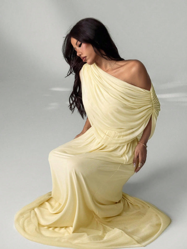 SHEIN Maxi Dress, Beige
