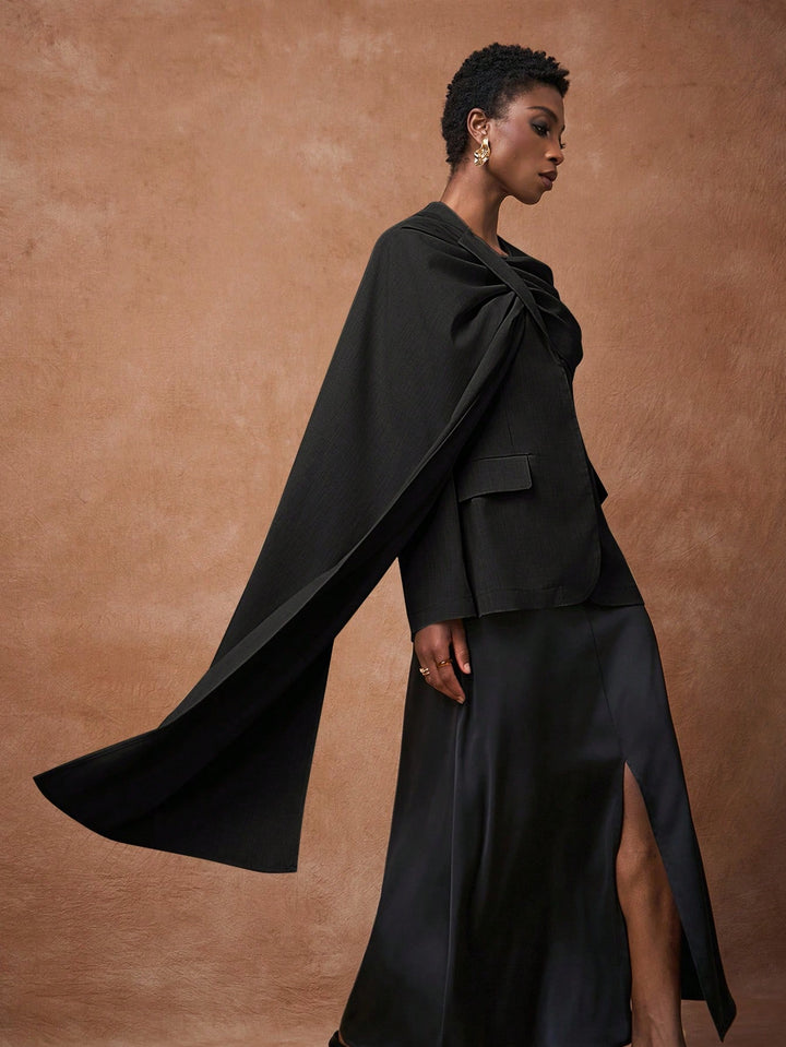 Sacou SHEIN, negru