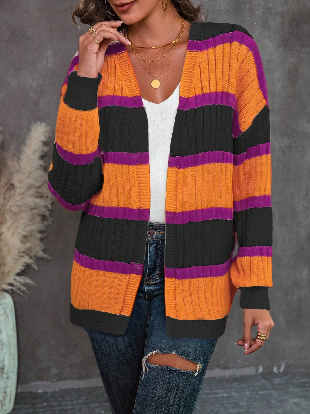 Cardigan SHEIN, mix culori