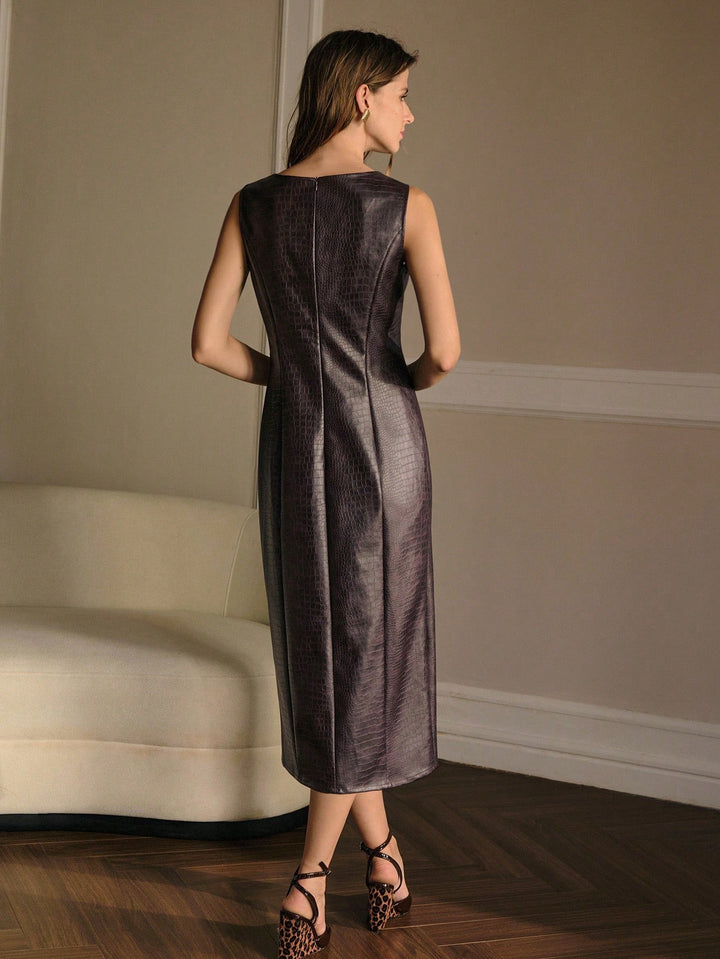SHEIN maxi ruha, lila