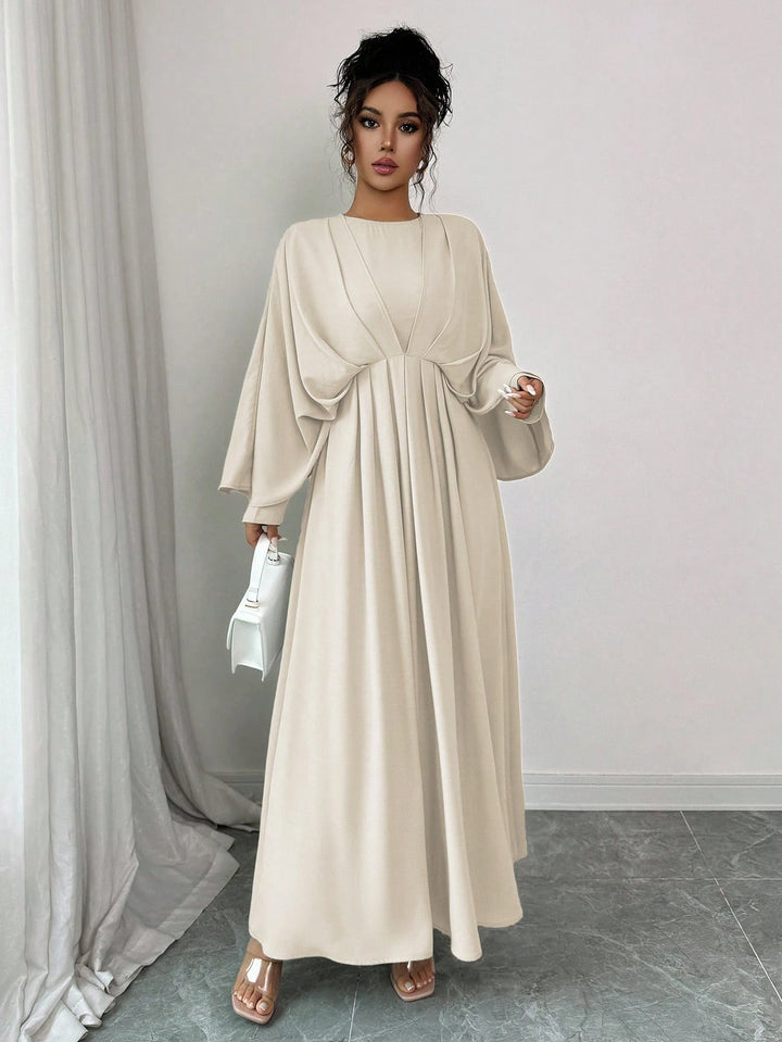 Rochie maxi SHEIN, crem
