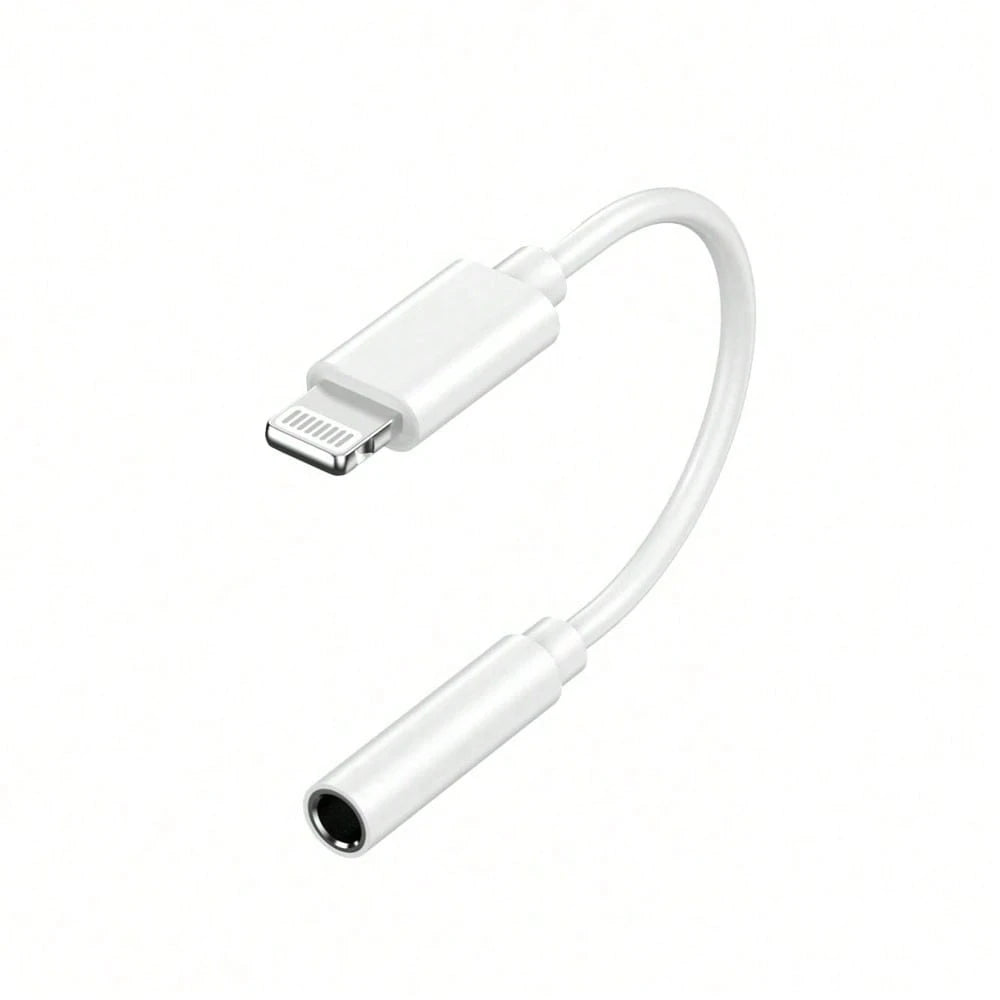 Adaptor jack pentru căști SHEIN, alb