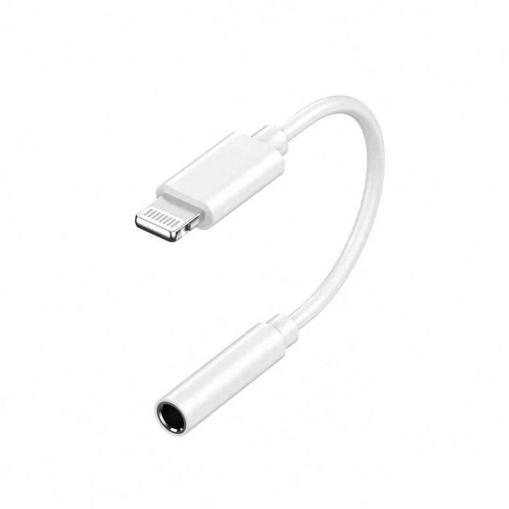Adaptor jack pentru căști SHEIN, alb
