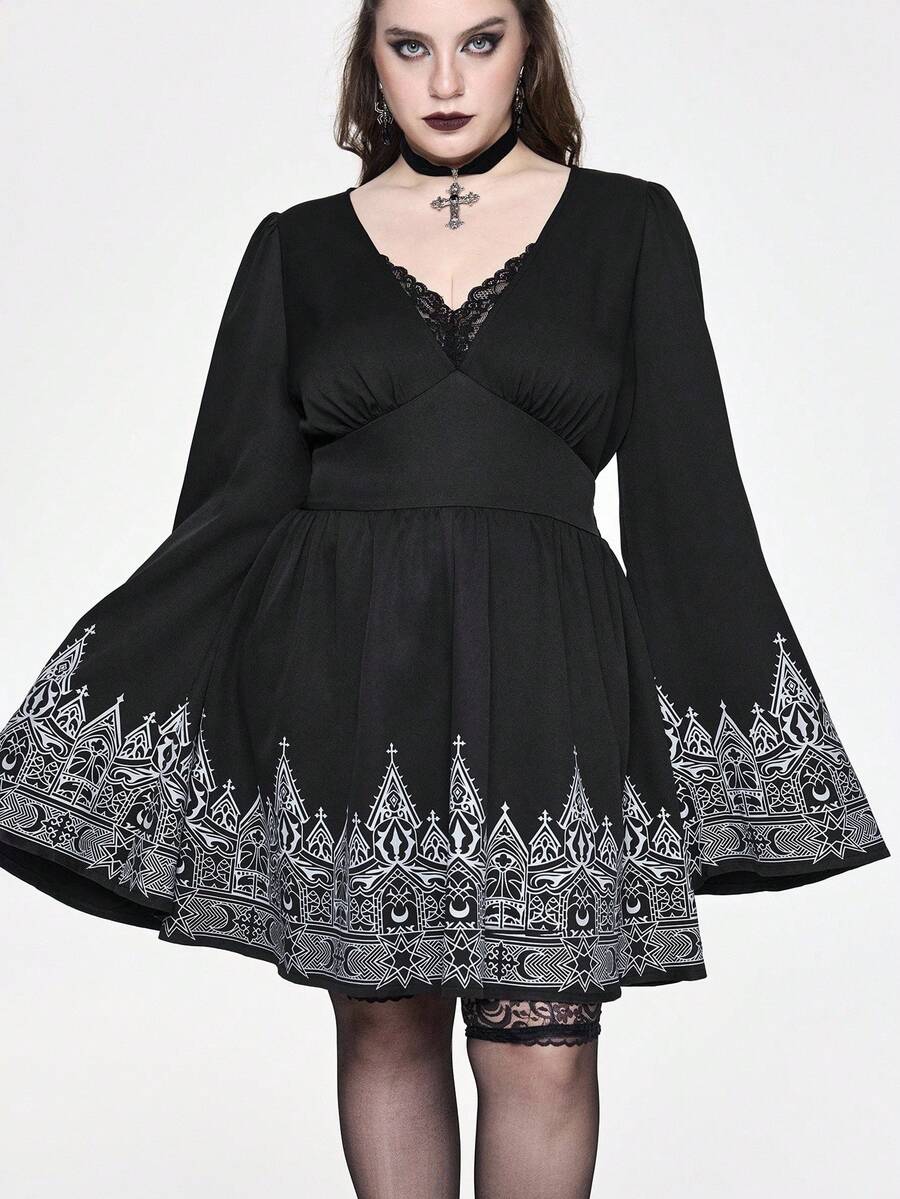 Rochie mini SHEIN, negru