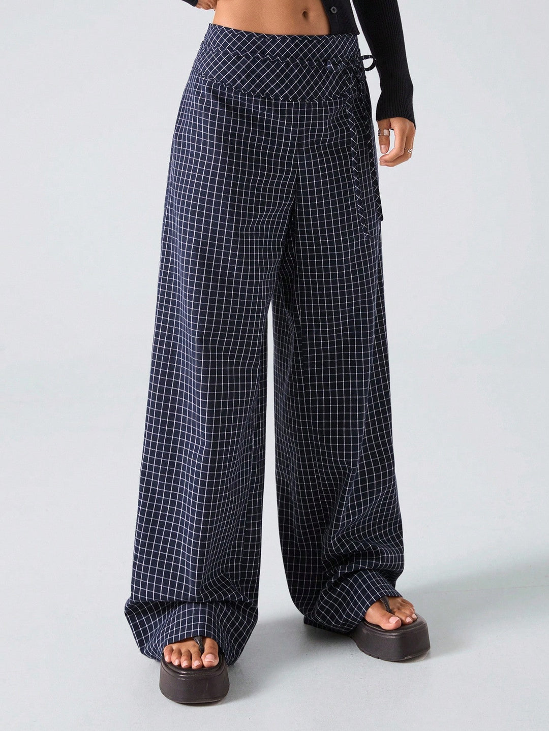 Pantaloni SHEIN, albastru