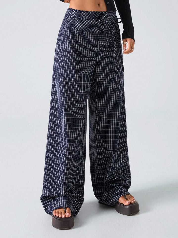 Pantaloni SHEIN, albastru