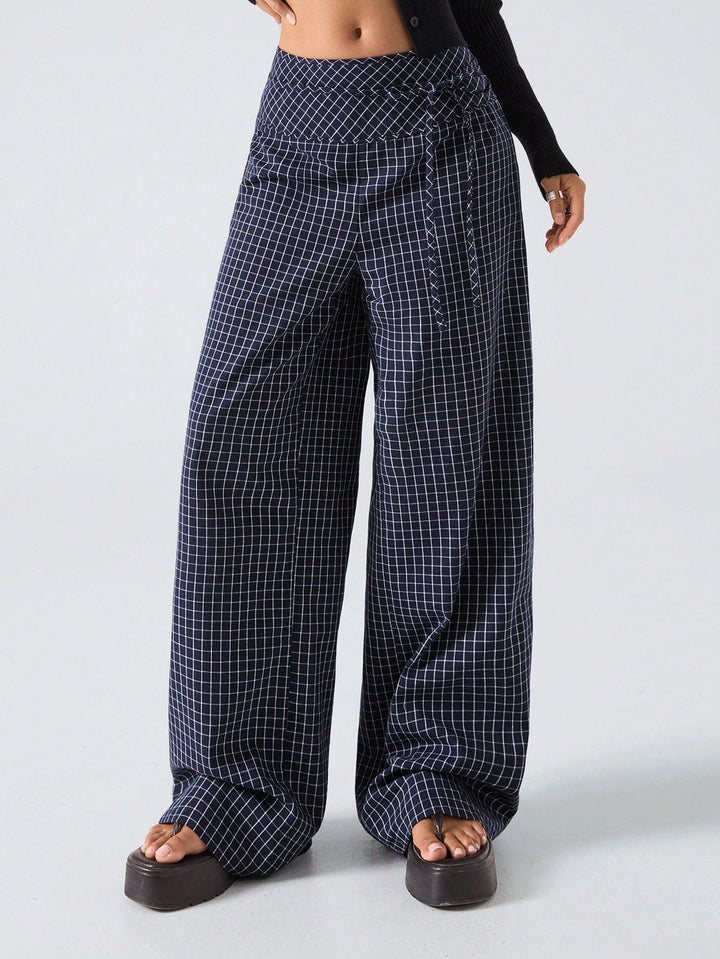 Pantaloni SHEIN, albastru
