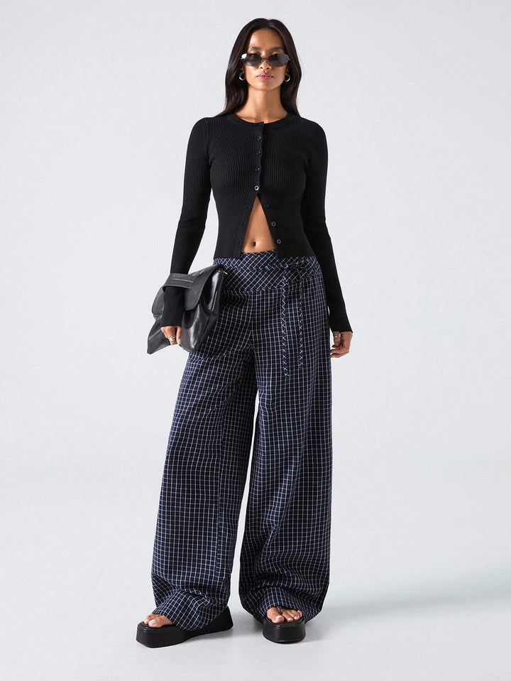 Pantaloni SHEIN, albastru