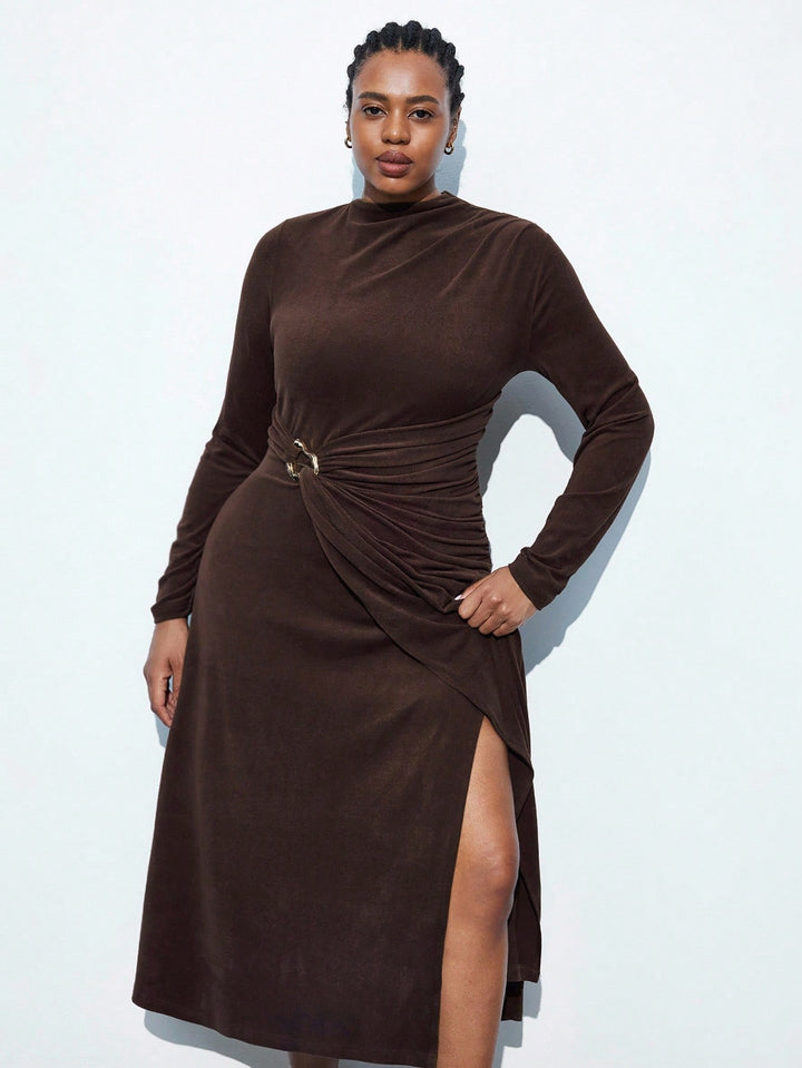 Rochie SHEIN, maro