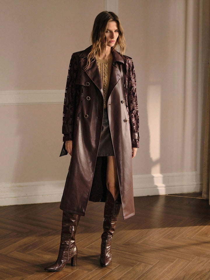 Trench SHEIN, maro