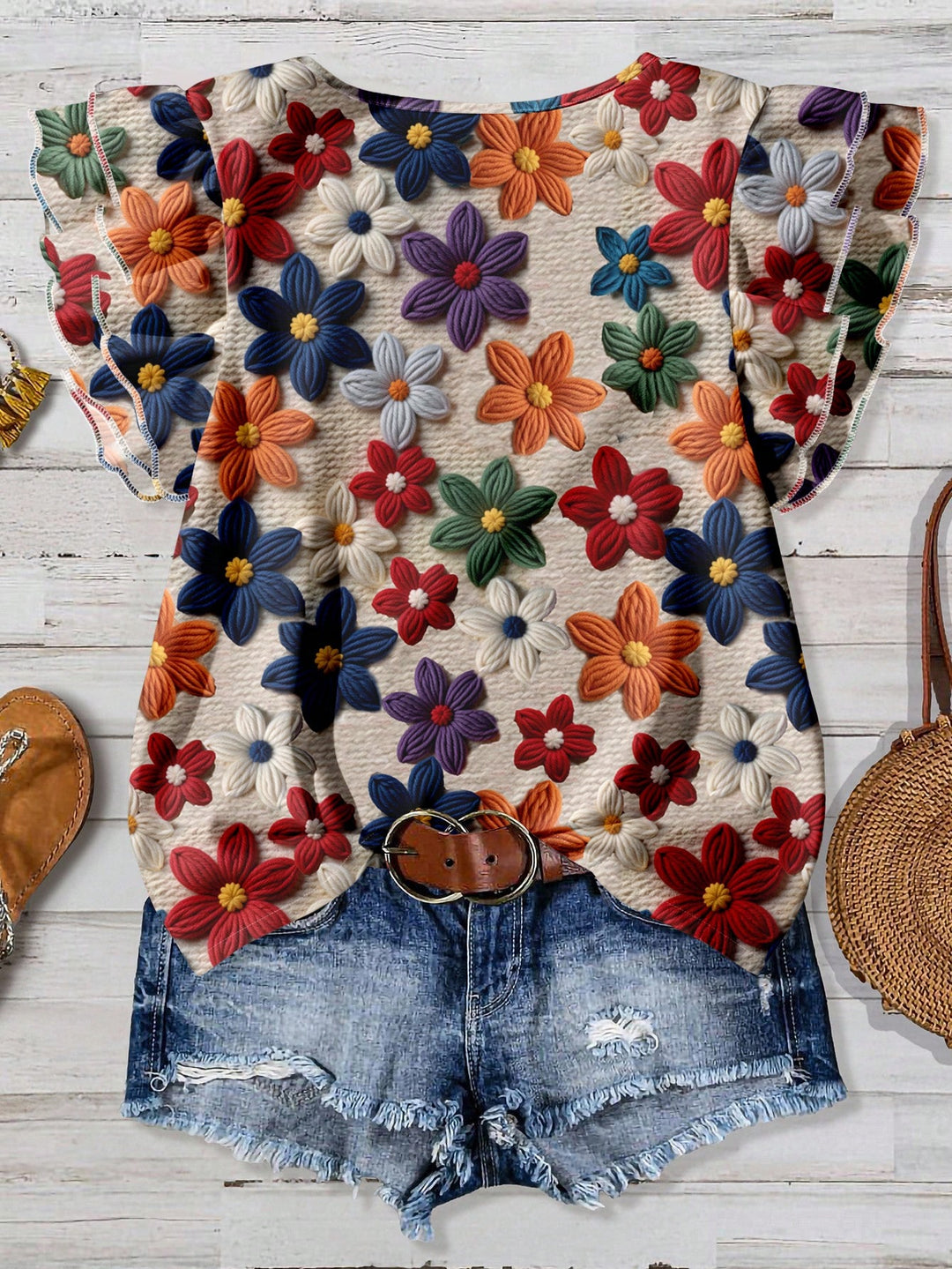 Tricou SHEIN, mix culori
