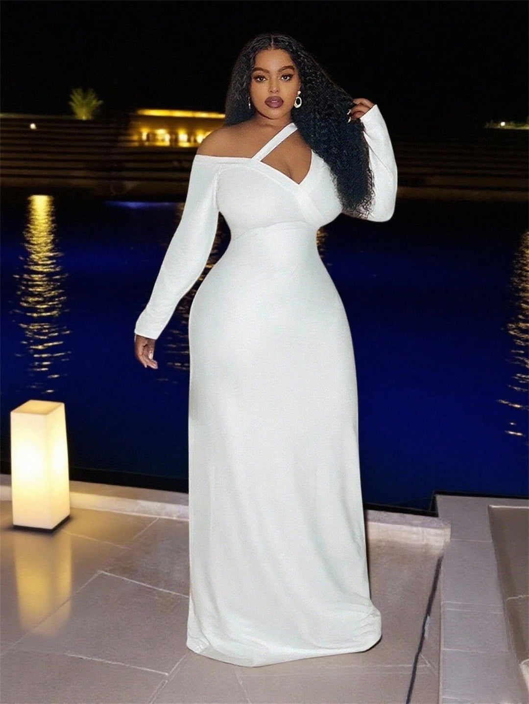 Rochie SHEIN, alb