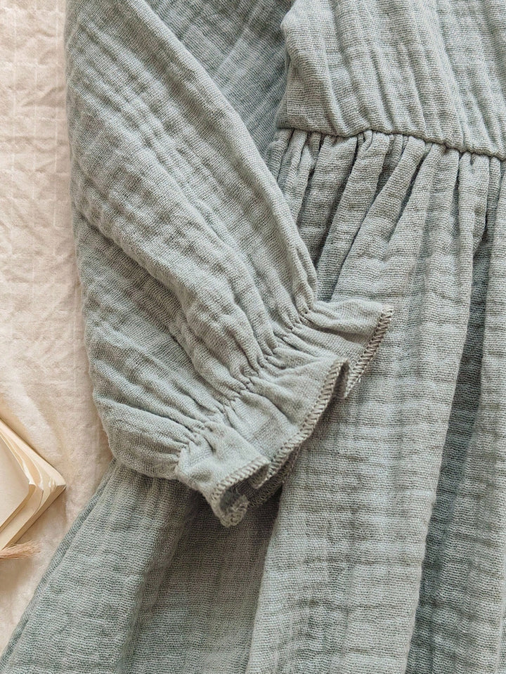 Set rochie și căciulă SHEIN, albastru