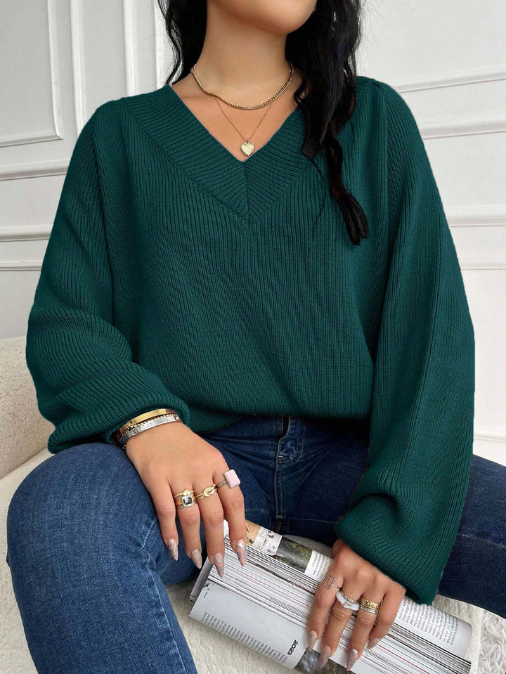 Pulover SHEIN, verde