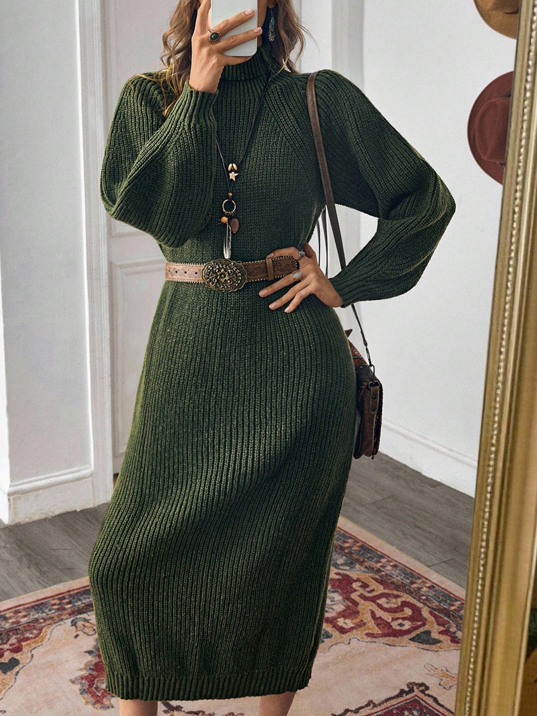 SHEIN ruha, khaki