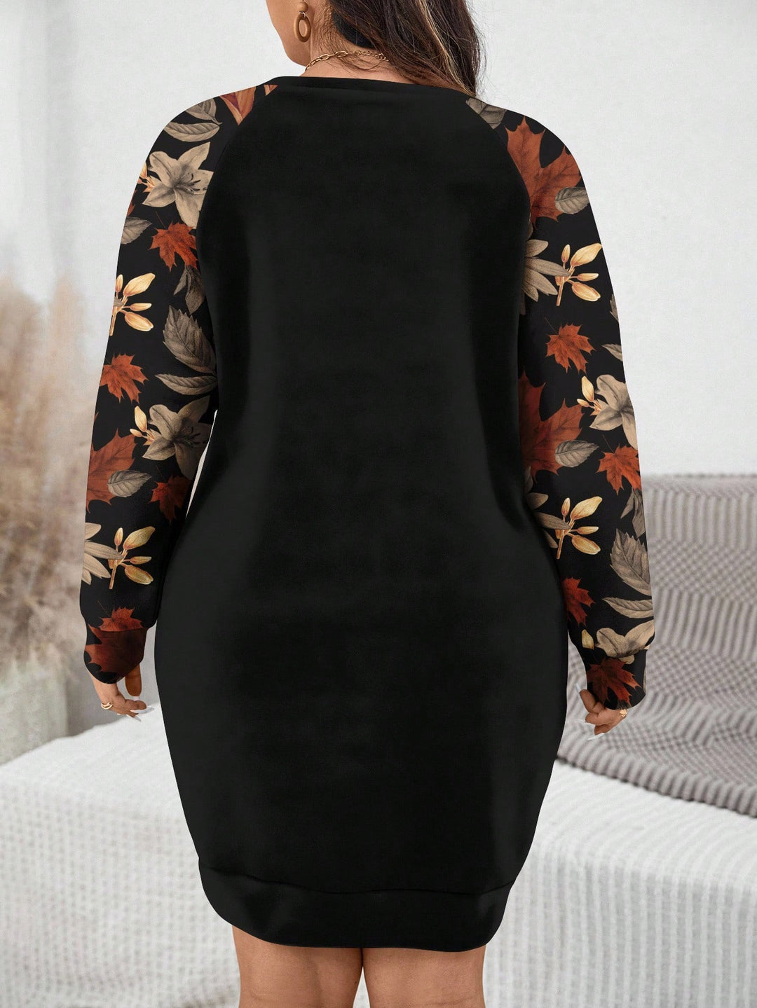SHEIN mini ruha, fekete