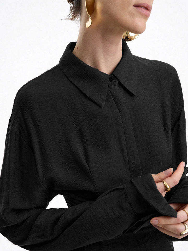 Bluza SHEIN, negru