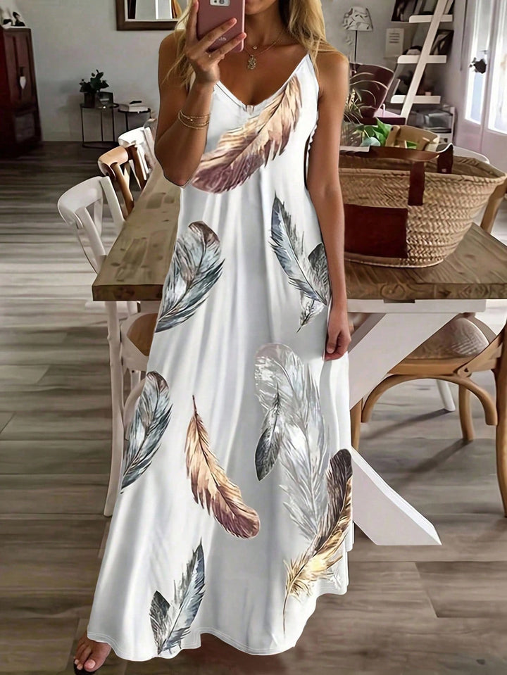 Rochie maxi SHEIN, alb
