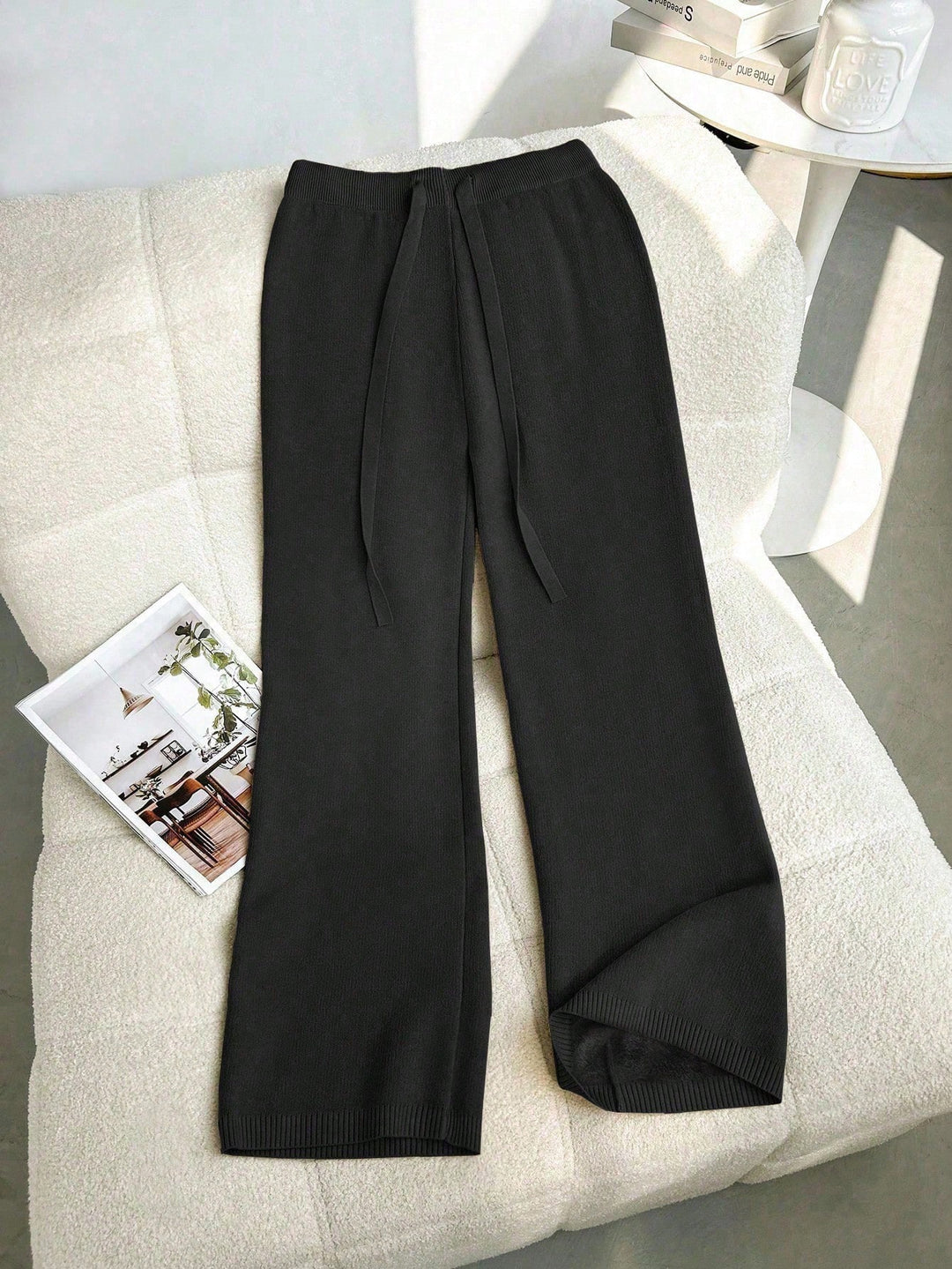 Pantaloni SHEIN, negru