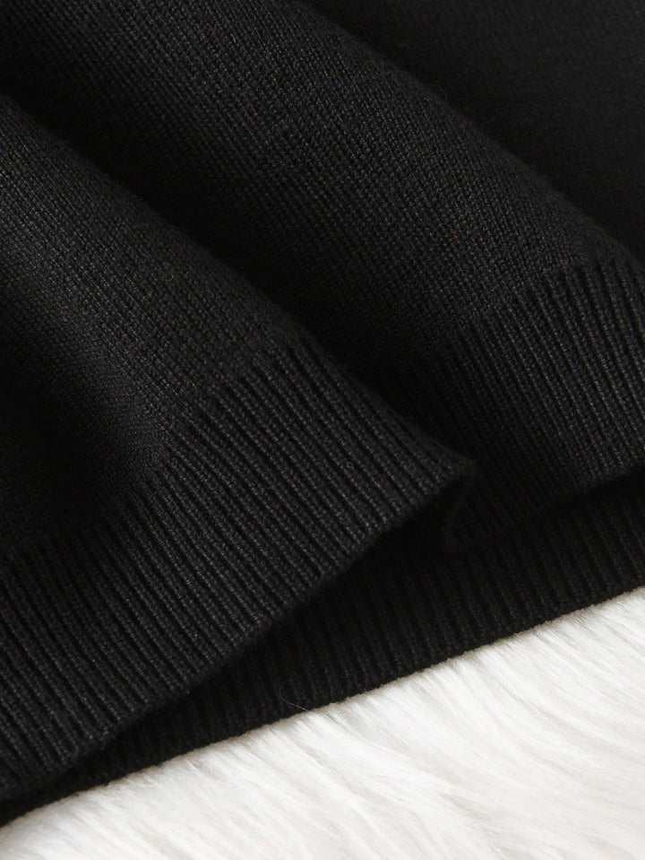 Pulover SHEIN, negru