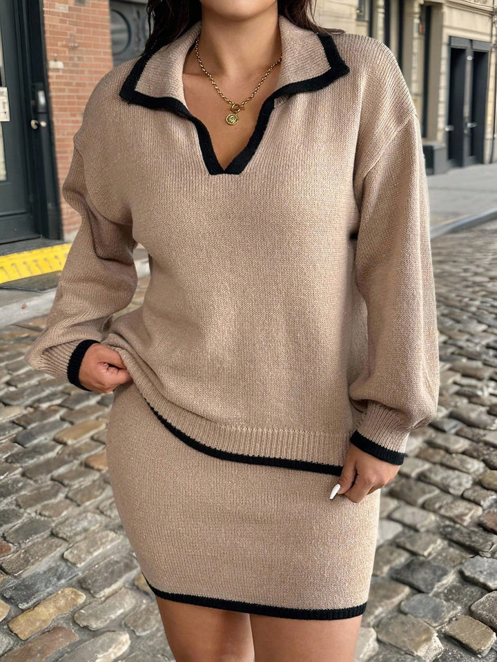 SHEIN szett, khaki