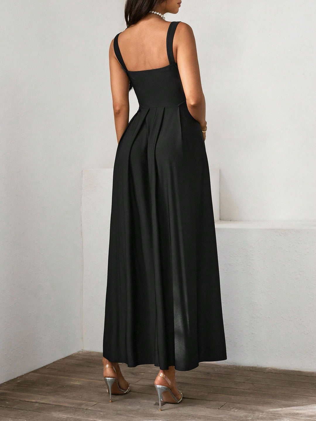 Rochie maxi SHEIN, negru