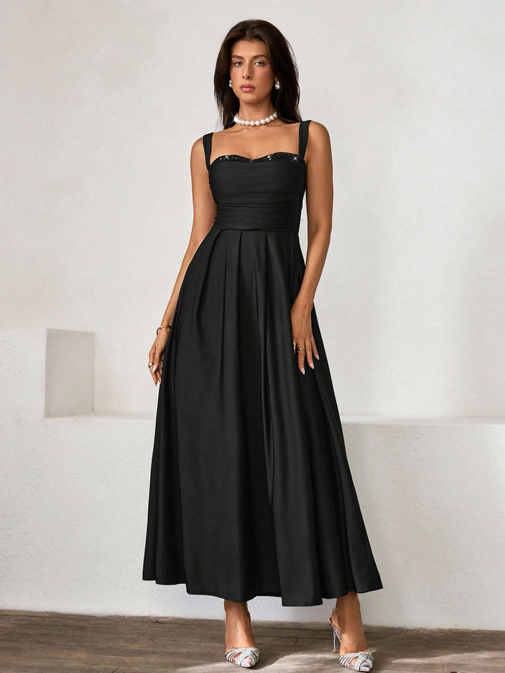 Rochie maxi SHEIN, negru