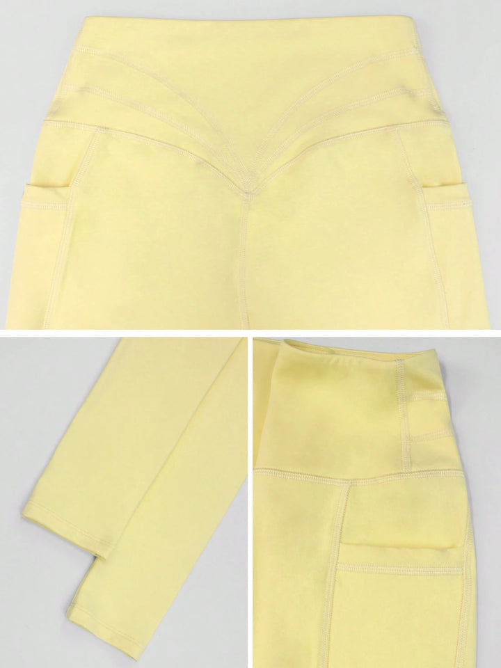 Leggings SHEIN, sárga