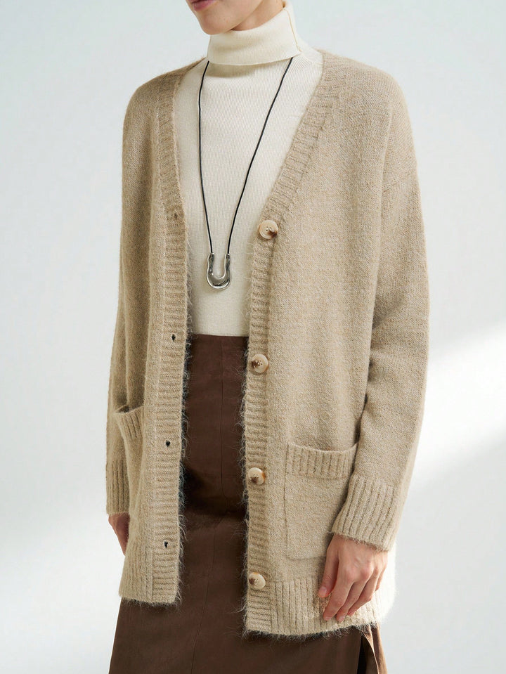 Cardigan SHEIN, kaki