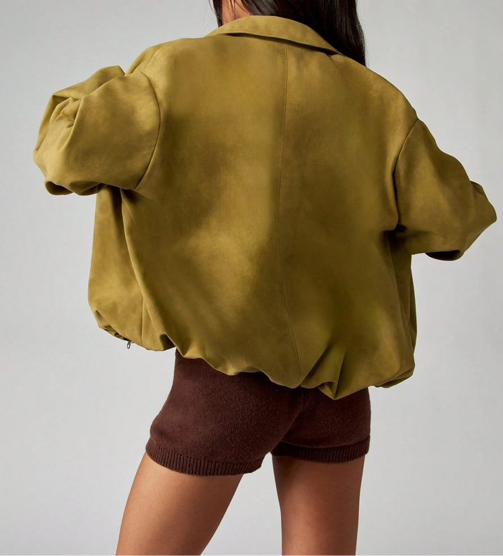SHEIN kabát, zöld