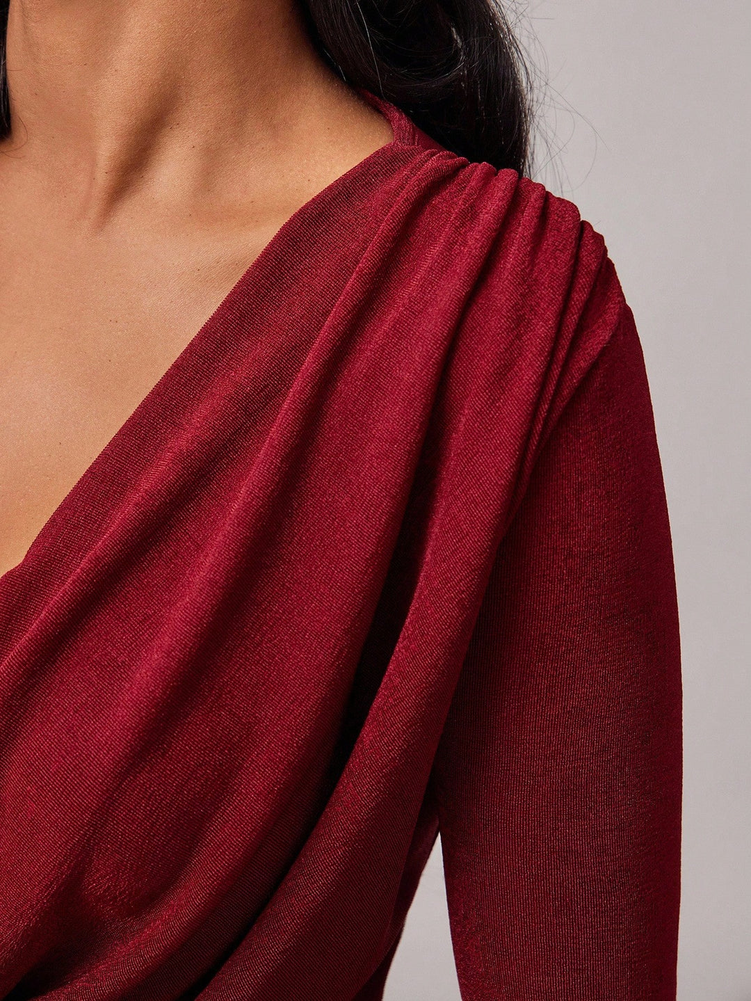 Rochie maxi SHEIN, vișiniu
