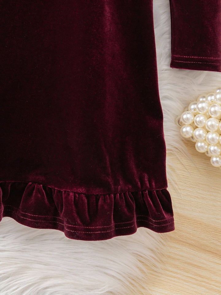 Rochie tricotată SHEIN, vișiniu