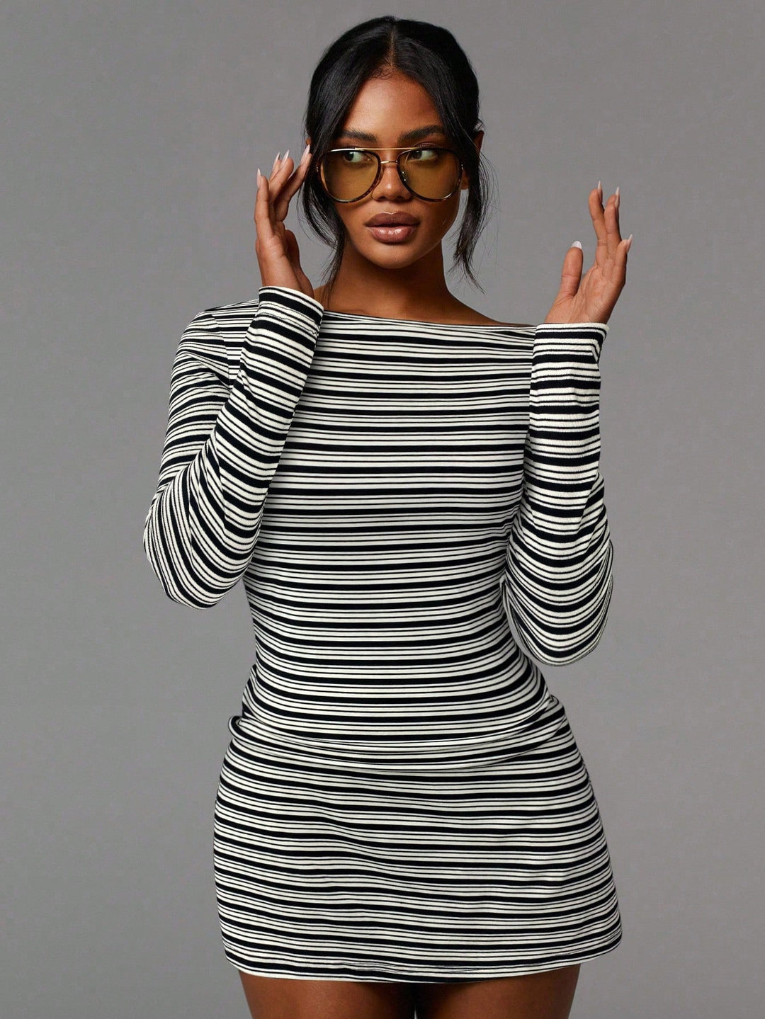 Rochie mini SHEIN, negru